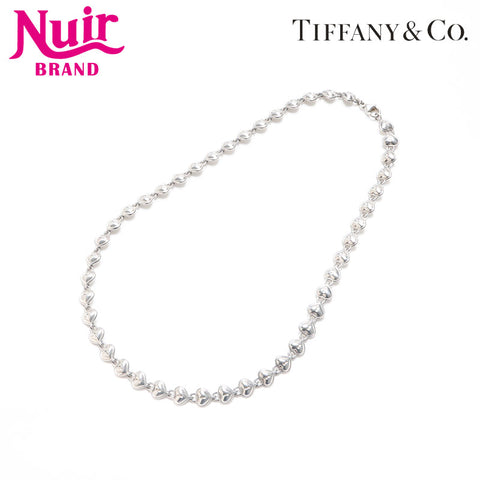 TIFFANY&Co. Heart Lock 925 Necklace Silver WS14053