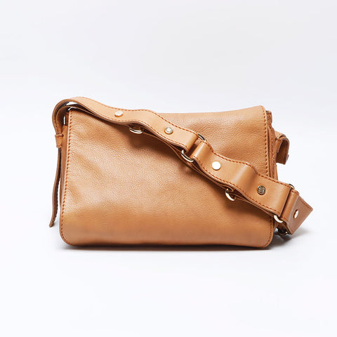 CELINE leather Shoulder Bag beige WS14059