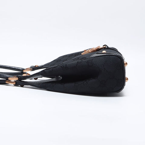 GUCCI New Jackie GG Canvas Handbag black WS14063