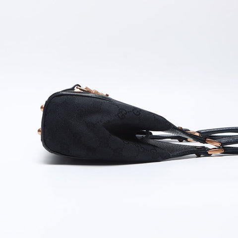 GUCCI New Jackie GG Canvas Handbag black WS14063