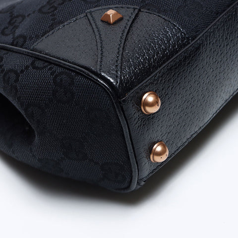 GUCCI New Jackie GG Canvas Handbag black WS14063