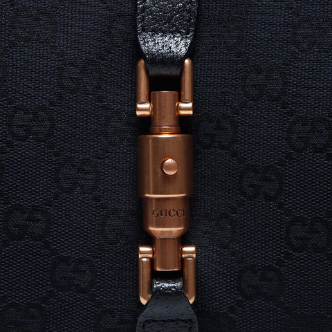GUCCI New Jackie GG Canvas Handbag black WS14063