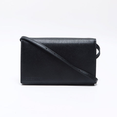 バレンシアガ BALENCIAGA レザー ショルダーバッグ ブラック WS14066