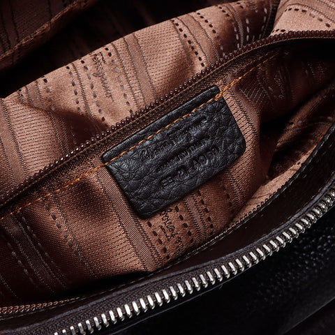 Salvatore Ferragamo Gancini leather Shoulder Bag Brown WS14067
