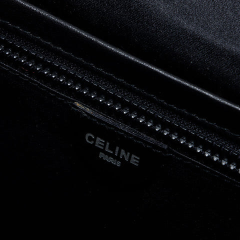CELINE Satin bijou Handbag black WS14068