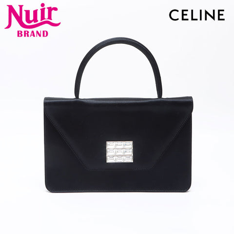 CELINE Satin bijou Handbag black WS14068