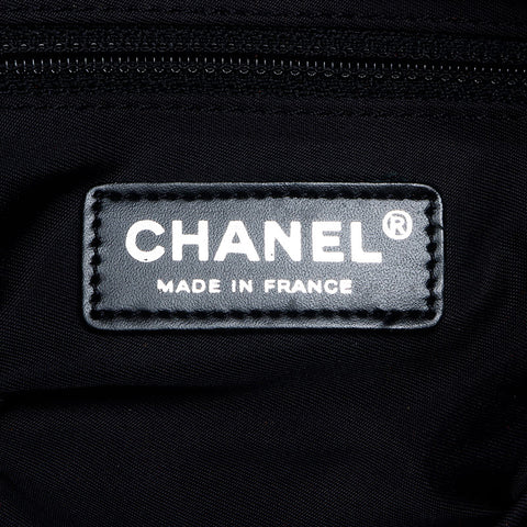 シャネル CHANEL ニュートラベル ココマーク ハンドバッグ ブラウン WS14069