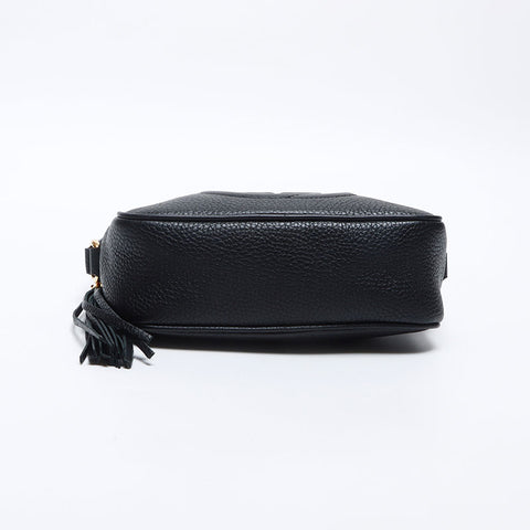GUCCI Soho 347994 Sac à bandoulière en cuir noir WS14071