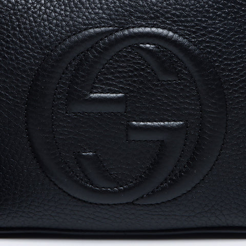 GUCCI Soho 347994 Sac à bandoulière en cuir noir WS14071