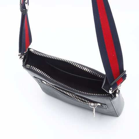 グッチ GUCCI GGスプリーム スモール メッセンジャーバッグ ショルダーバッグ ブラック WS14072