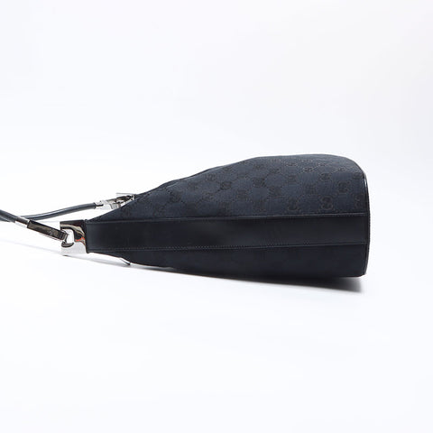 GUCCI GG canvas one belt Shoulder Bag black WS14074
