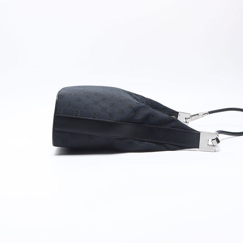 GUCCI GG canvas one belt Shoulder Bag black WS14074