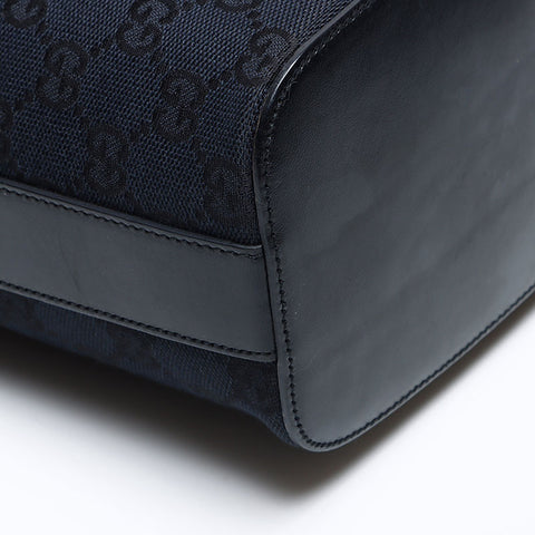 GUCCI GG canvas one belt Shoulder Bag black WS14074