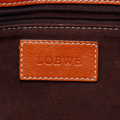ロエベ LOEWE ショッパートート アナグラム トートバッグ ブラウン WS14075