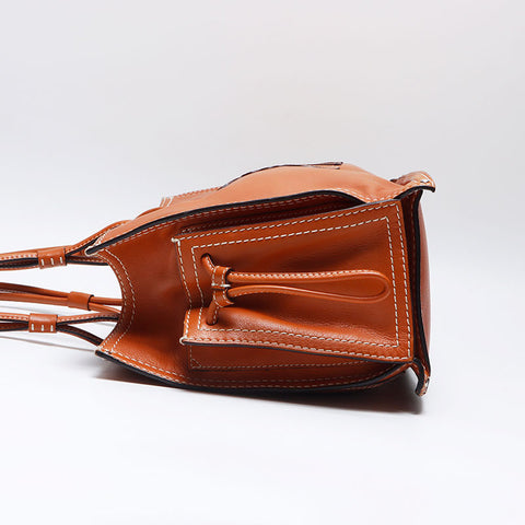 ロエベ LOEWE ショッパートート アナグラム トートバッグ ブラウン WS14075