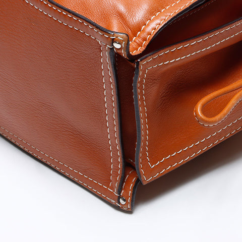 ロエベ LOEWE ショッパートート アナグラム トートバッグ ブラウン WS14075