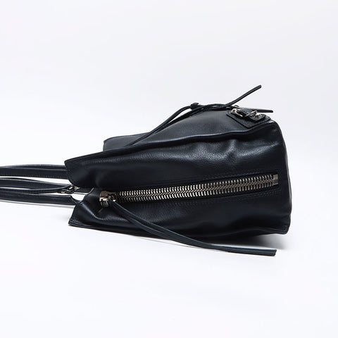 BALENCIAGA Paper Leather Tote Bag black WS14078