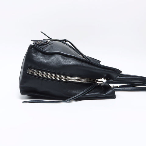 BALENCIAGA Paper Leather Tote Bag black WS14078