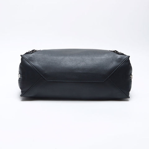 BALENCIAGA Paper Leather Tote Bag black WS14078