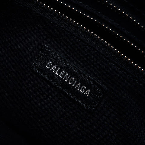 BALENCIAGA Mini City Nano Graffiti Shoulder Bag black WS14082