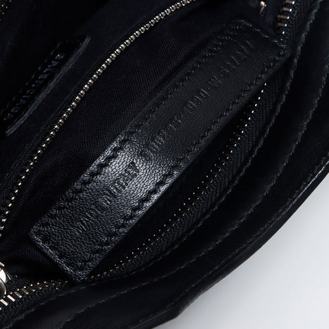 BALENCIAGA Mini City Nano Graffiti Shoulder Bag black WS14082