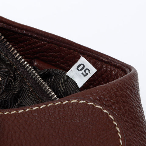 PRADA Vitero Dyno One Belt Shoulder Bag Brown WS14083