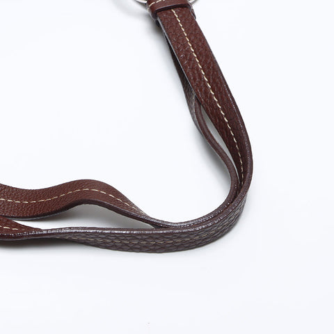 PRADA Vitero Dyno One Belt Shoulder Bag Brown WS14083