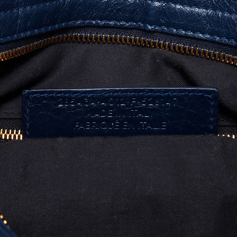 バレンシアガ BALENCIAGA ジャイアント シティ 2way ショルダーバッグ ネイビー WS14086