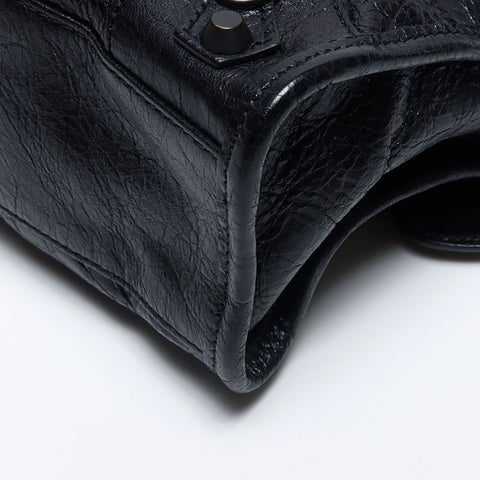 バレンシアガ BALENCIAGA ミニ シティ クラシック ショルダーバッグ ブラック WS14092