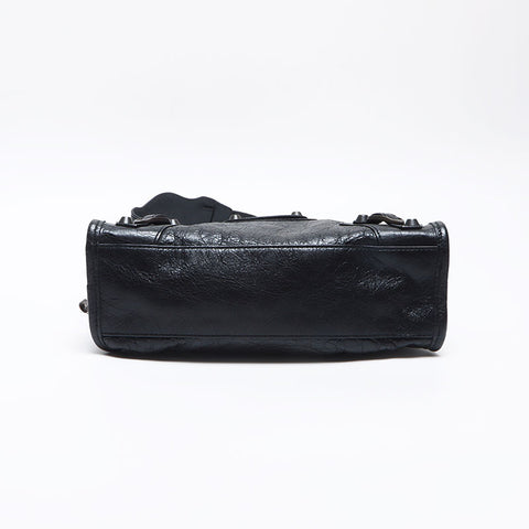 バレンシアガ BALENCIAGA ミニ シティ クラシック ショルダーバッグ ブラック WS14092