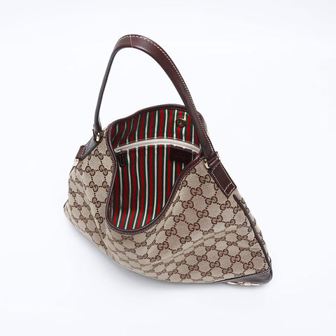 GUCCI GG canvas interlocking Shoulder Bag beige WS14096