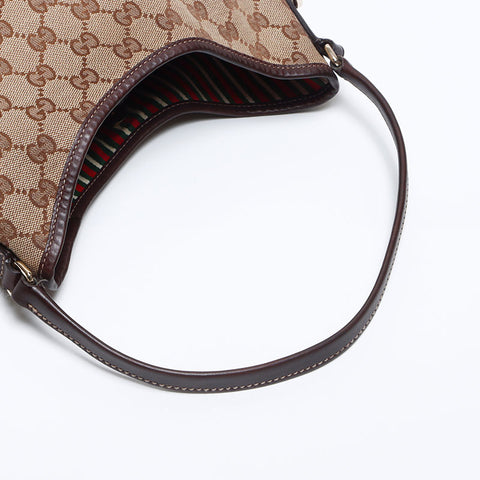 GUCCI GG canvas interlocking Shoulder Bag beige WS14096