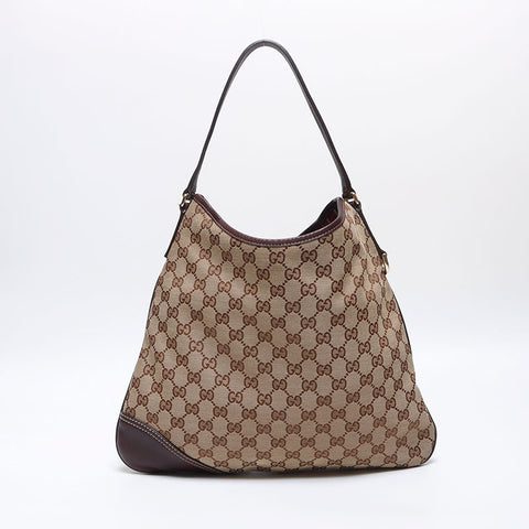 GUCCI GG canvas interlocking Shoulder Bag beige WS14096
