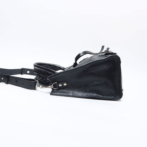 BALENCIAGA City 2way Classic Upside Down Neo Shoulder Bag black WS14101