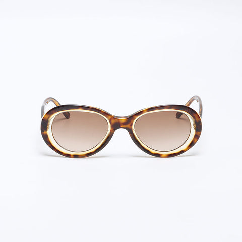 PRADA flame sunglasses Brown WS14109