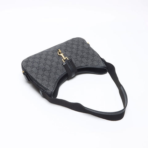 GUCCI GG Canvas Jackie Shoulder Bag gray WS14113