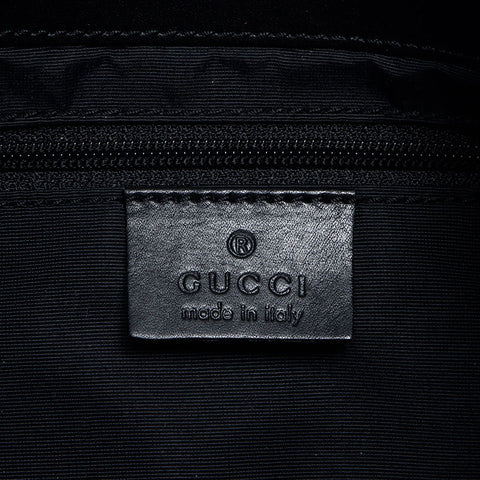 GUCCI GG Canvas Jackie Shoulder Bag gray WS14113