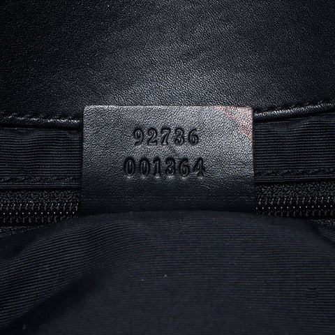GUCCI GG Canvas Jackie Shoulder Bag gray WS14113