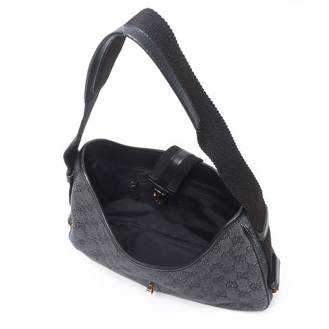 GUCCI GG Canvas Jackie Shoulder Bag gray WS14113