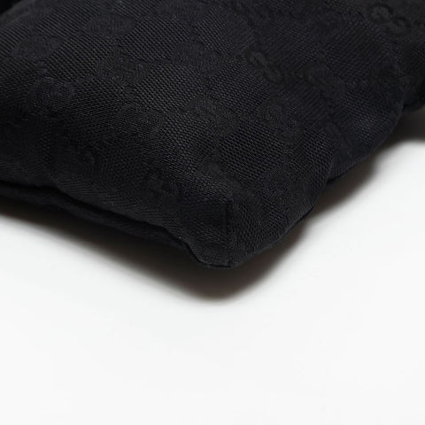 GUCCI GG canvas Waist bag black WS14114