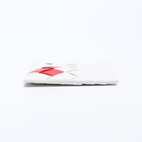 BOTTEGAVENETA INTRECCIATO Heart Card Case white WS14116