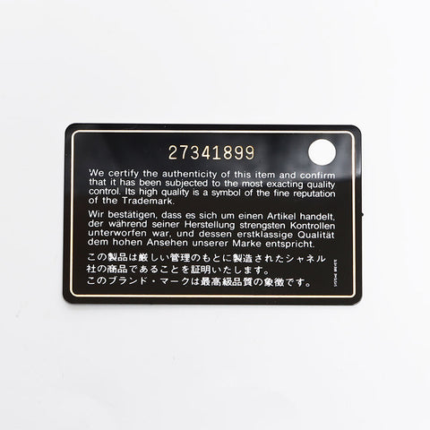 シャネル CHANEL 27番台 2018-2019 ラウンドジップ カメリア ラムスキン 長財布 ブラック WS14117