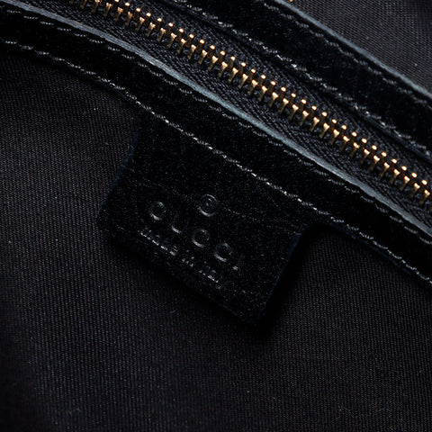 GUCCI GG canvas horsebit Tote Bag black WS14121