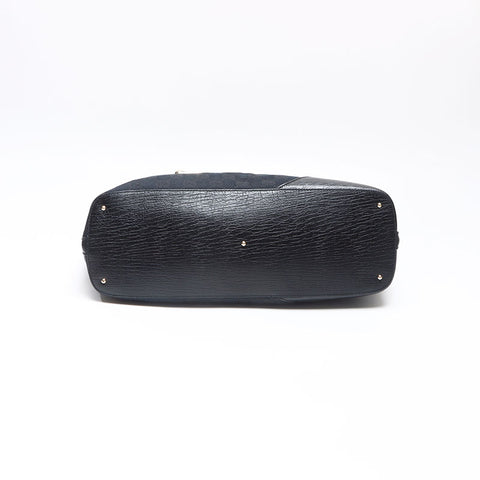 GUCCI GG canvas horsebit Tote Bag black WS14121