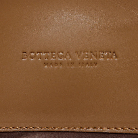 ボッテガヴェネタ BOTTEGAVENETA イントレチャート ローマ ハンドバッグ ブラウン WS14123