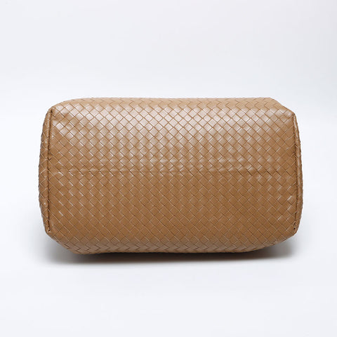 ボッテガヴェネタ BOTTEGAVENETA イントレチャート ローマ ハンドバッグ ブラウン WS14123