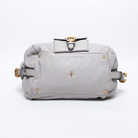 クロエ Chloe パディントン レザー ショルダーバッグ グレー WS14126