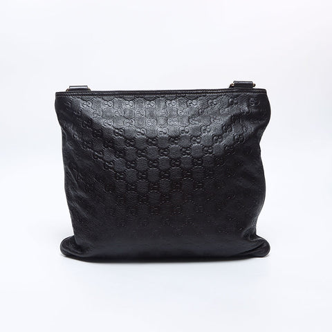 GUCCI GG Shima Leather Shoulder Bag Brown WS14128