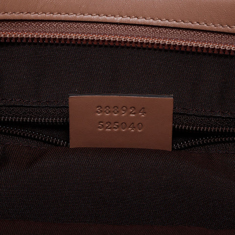 グッチ GUCCI GGキャンバス ピンク ショルダーバッグ ベージュ WS14131