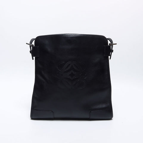 ロエベ LOEWE アナグラム ショルダーバッグ ブラック WS14142